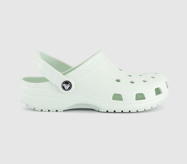  Crocs Womens Classic Clogs Mint Tint Green, 7 
