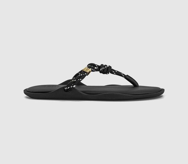  Flowze Womens Flo Sliders Black, 3 