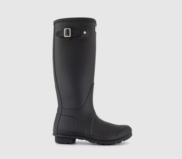  Hunter Boots Womens Original Tall Black, 7 