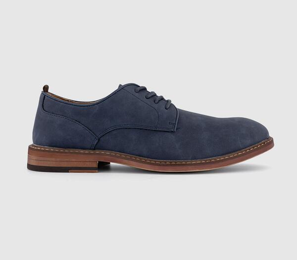  Office Mens Chandon 2 Derby Shoes Navy Blue, 7 