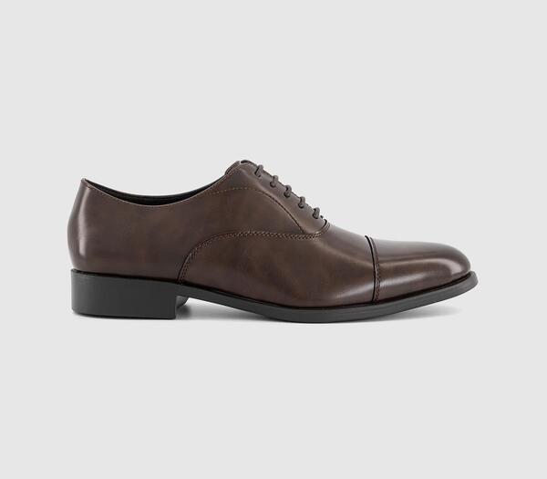  Office Mens Michigan Toecap Oxford Shoes Brown, 7 