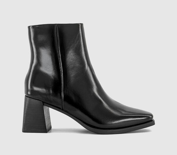  Office Womens Attire Smart Block Heels Black, 3 