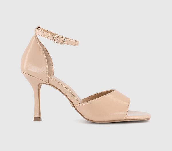  Office Womens Harper Two Part Heeled Sandals Neutral Natural, 9 