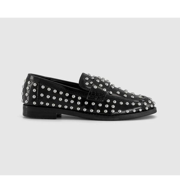  Steve Madden Womens Bequest Loafers Black, 3 