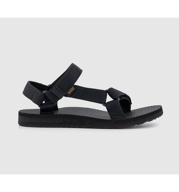  Teva Womens Ladies Black Original Universal Sandals, Size: 3 