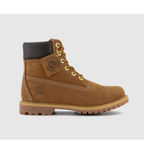  Timberland Womens Premium 6 Boots Brown, 3.5 
