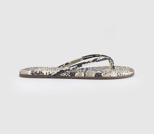  Tkees Womens Studio Exoctic Flip Flops Sandsnake Multi, 5 