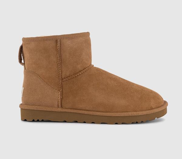  Ugg Classic Mini Boots Chestnut In Tan, 10 