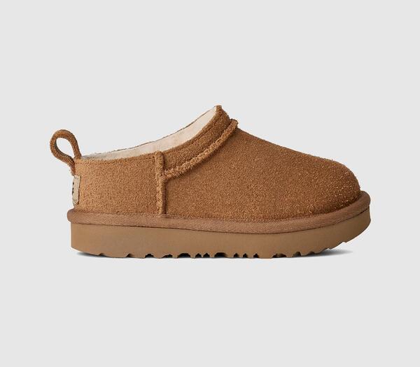  Ugg Kids Classic Micro Toddler Slippers Chestnut Tan, 5infant 