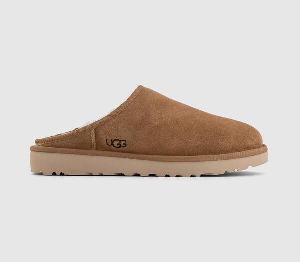  Ugg Mens Classic Slip On Slippers Chestnut Tan, 7 