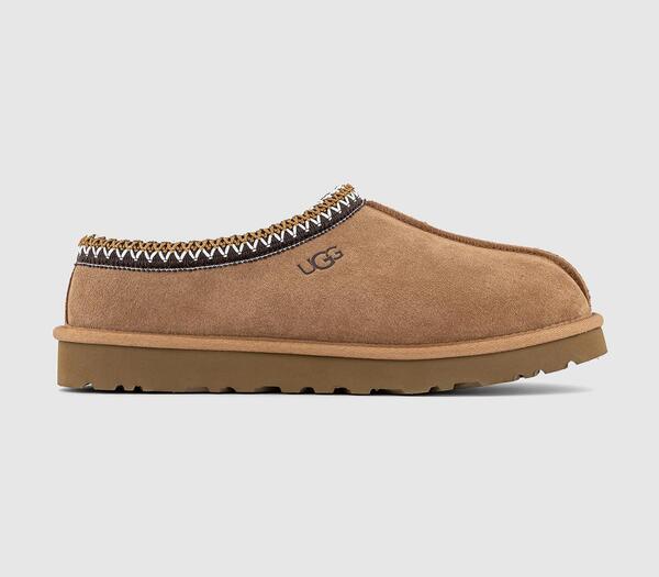 Ugg Mens Tasman Slippers Chestnut In Tan, 8 