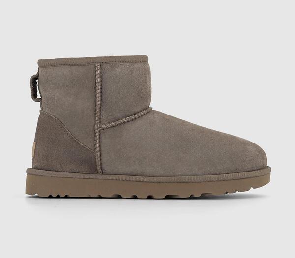  Ugg Womens Classic Mini Ii Caribou In Brown, 4 