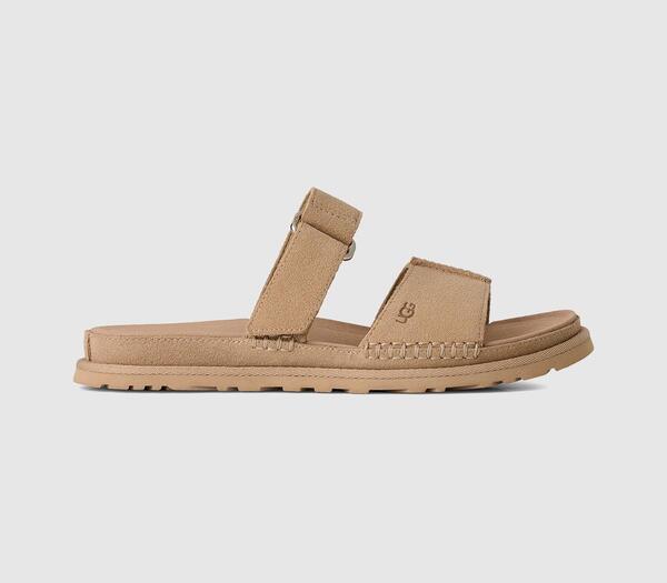  Ugg Womens Goldengaze Sliders Mustard Slide Natural, 3 