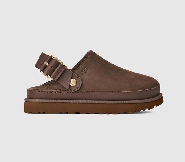  Ugg Womens Goldenstar Villa Clogs Molasses Natural, 3 