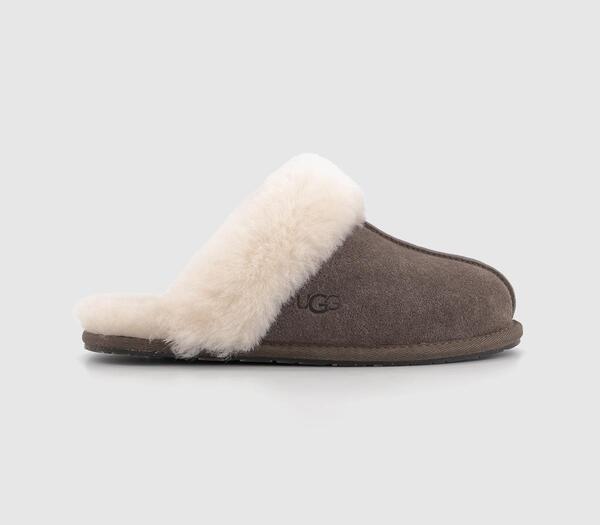  Ugg Womens Scuffette Ii Slippers Espresso In Brown, 3 