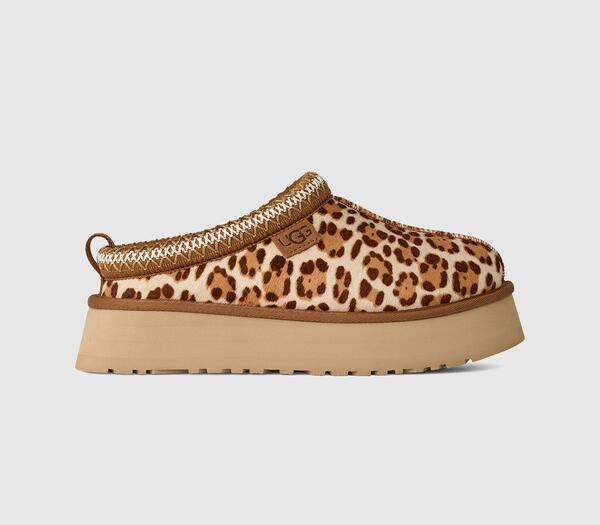  Ugg Womens Tazz Plains Slippers Felicity Leopard Jasmine Multi, 3 