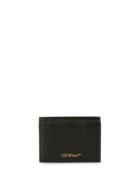  Off White Jitney Mini Compact Wallet - Female  Black O/s 