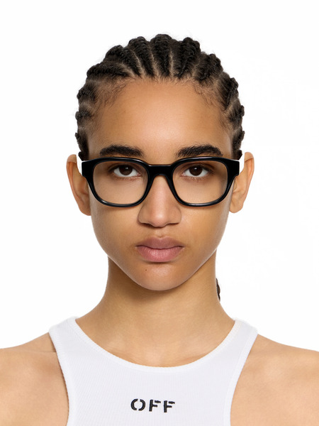  Off White Style 5034 Eyeglasses -  Eyeglasses Shiny Black O/s 
