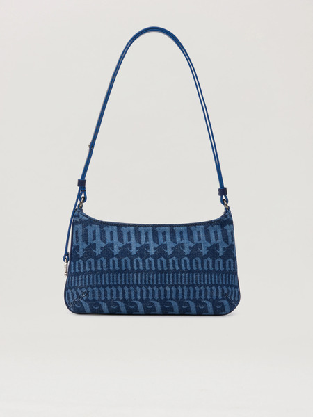  Palm Angels All Over Logo Giorgina Bag Woman  Light Blue Light Blue 