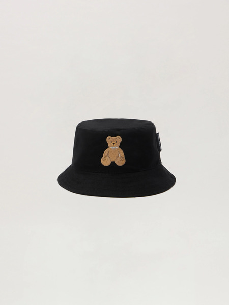  Palm Angels Bear Bucket Hat Woman  Black Brown 