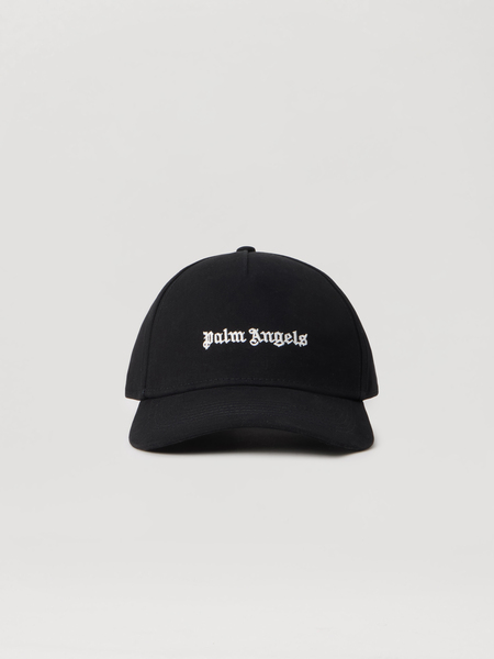  Palm Angels Classic Logo Cap Woman  Black Off White 