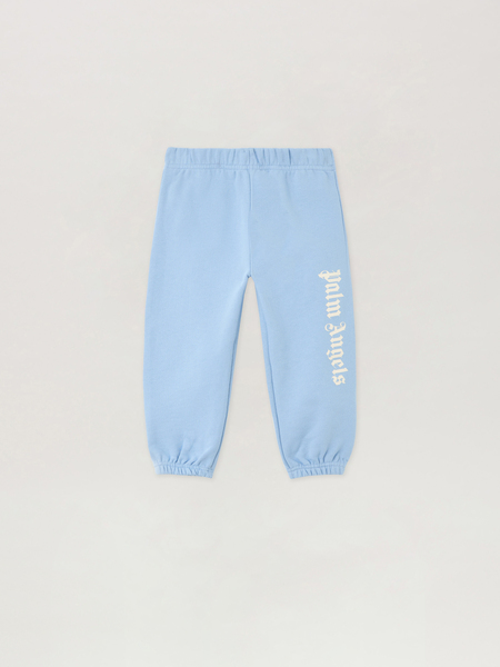  Palm Angels Overlogo Sweatpant Newborn Kids  Celeste/light Blue 