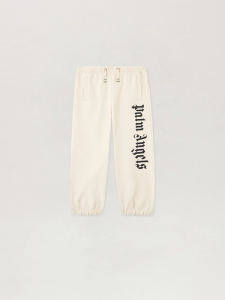  Palm Angels Overlogo Sweatpants Kids  Off White 