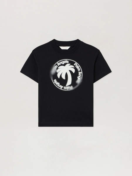 Palm Angels Palm Stamp T-shirt Kids  Nero/black 