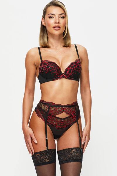  Ann Summers Sexy Lace Padded Plunge Bra 
