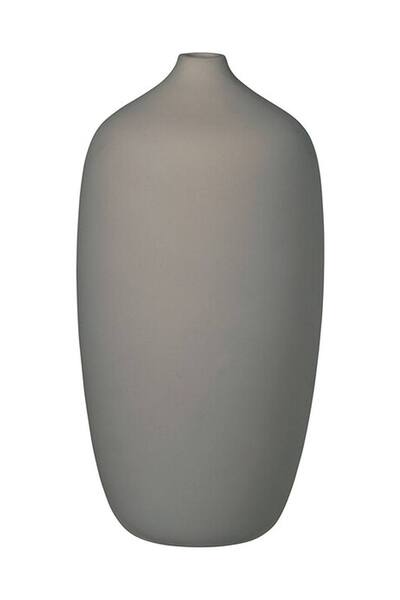  Blomus Ceola Ceramic Vase 25cm - Satellite, Grey 