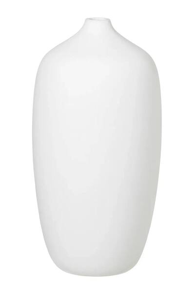  Blomus Ceola Ceramic Vase 25cm - White 
