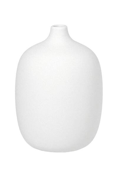  Blomus Ceola Ceramic Vase 19cm - White 