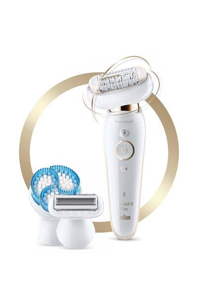  Braun Ses9010 Plus Epilator, White 