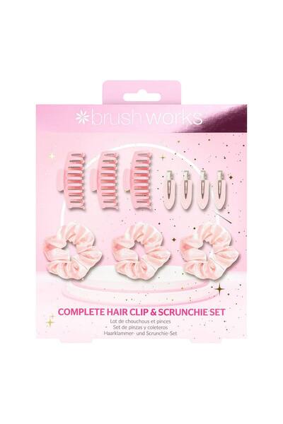  Brushworks Complete Hair Clip & Scrunchie Set 