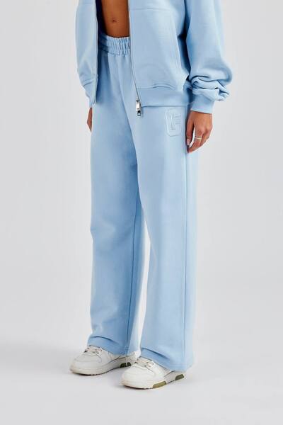  Cernucci Embroidered C Jogger - Baby Blue 