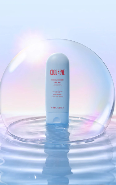  Coco & Eve Coco & Eve Body Sunscreen Spf50+ 200ml, Clear 