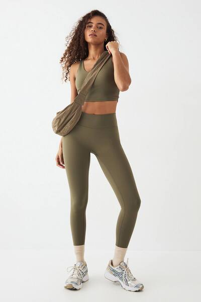  Dsgn Studio Dsgn Studio Sculpt High Waist Legging, Olive 