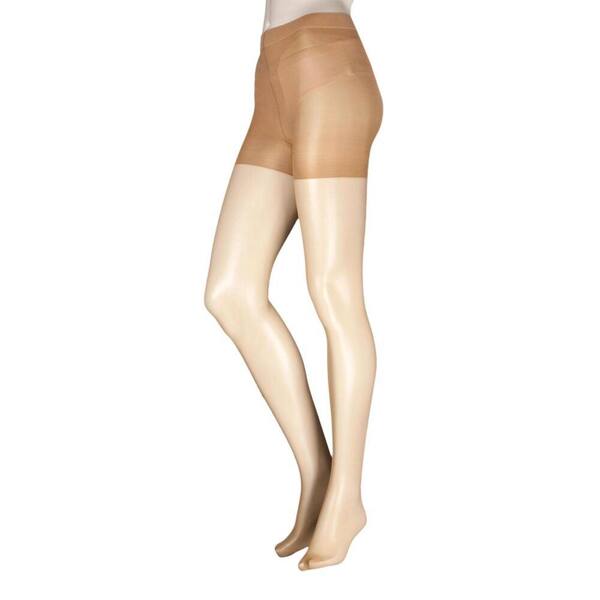  Elle 1 Pair 20 Denier Shaping Tights, Beige 