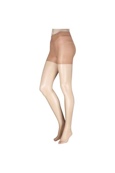  Elle 1 Pair 20 Denier Shaping Tights, Nude 