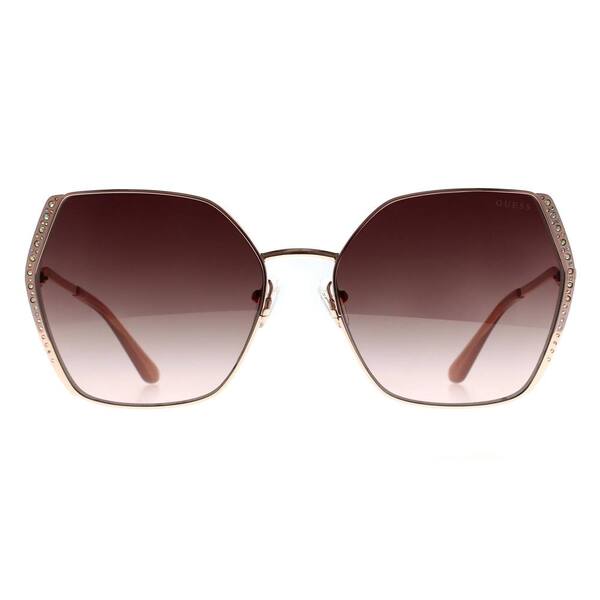  Guess Butterfly Shiny Rose Gold Brown Gradient Gu7843 