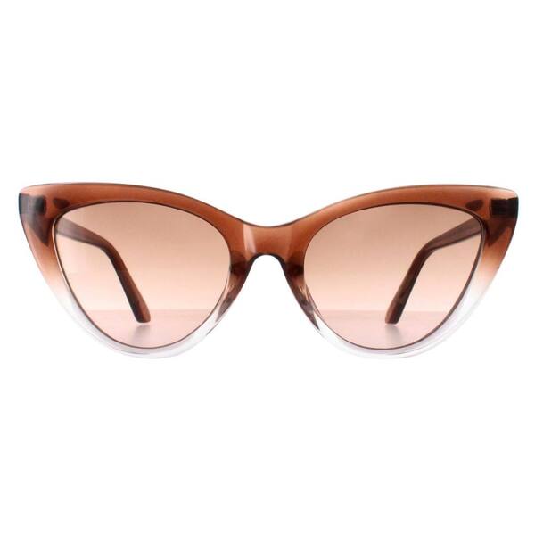  Guess Cat Eye Brown Brown Gradient Gf6147 