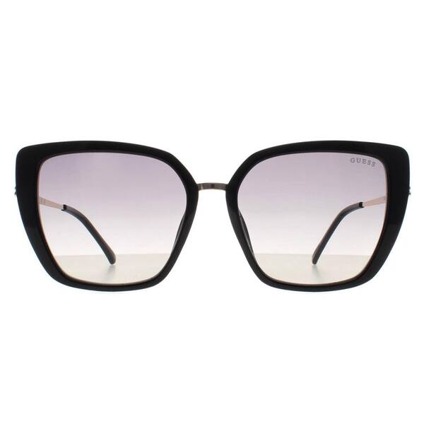  Guess Cat Eye Shiny Black Grey Gradient Gf6199 
