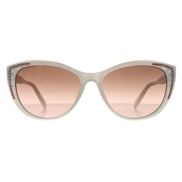  Guess Cat Eye White Brown Gradient Go00006 
