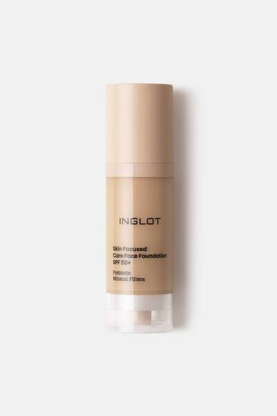  Inglot Skin Focused Care Face Foundation Spf 50+, 308 Medium Olive 