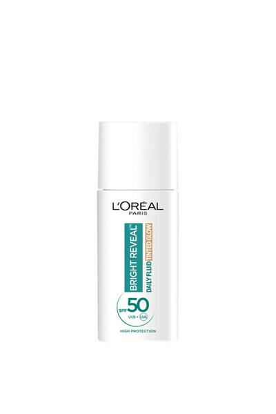  L'oréal Paris Daily Fluid Tinted Glow Spf 50+, Bronze Glow, 50ml 