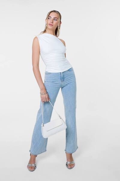  Pink Vanilla Light Blue Diamante Jeans 