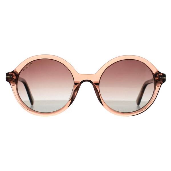  Polar Round Transparent Nude Brown Brown Polarized Gold 122, Beige 