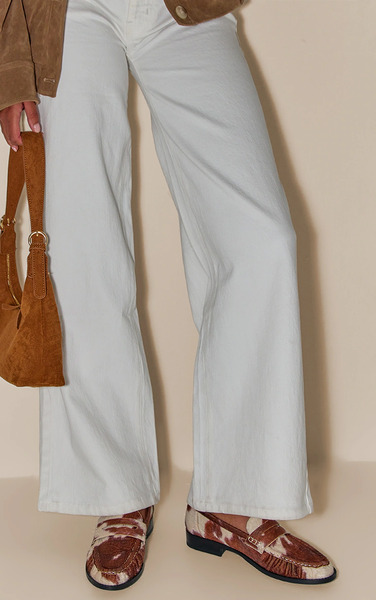  Prettylittlething Cow Pony Hair Loafer 