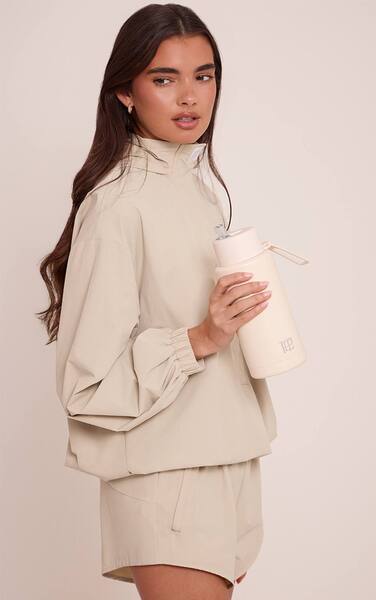  Prettylittlething Prettylittlething Cream Metal Water Bottle 