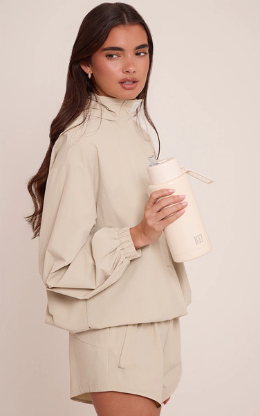  Prettylittlething Prettylittlething Cream Metal Water Bottle 